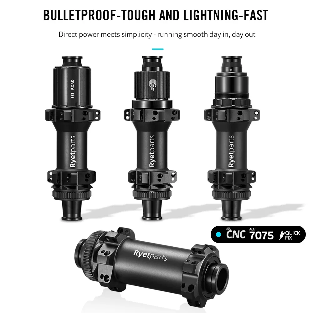 Ryet MTB Ultralight butuc spate Boost 148 28H