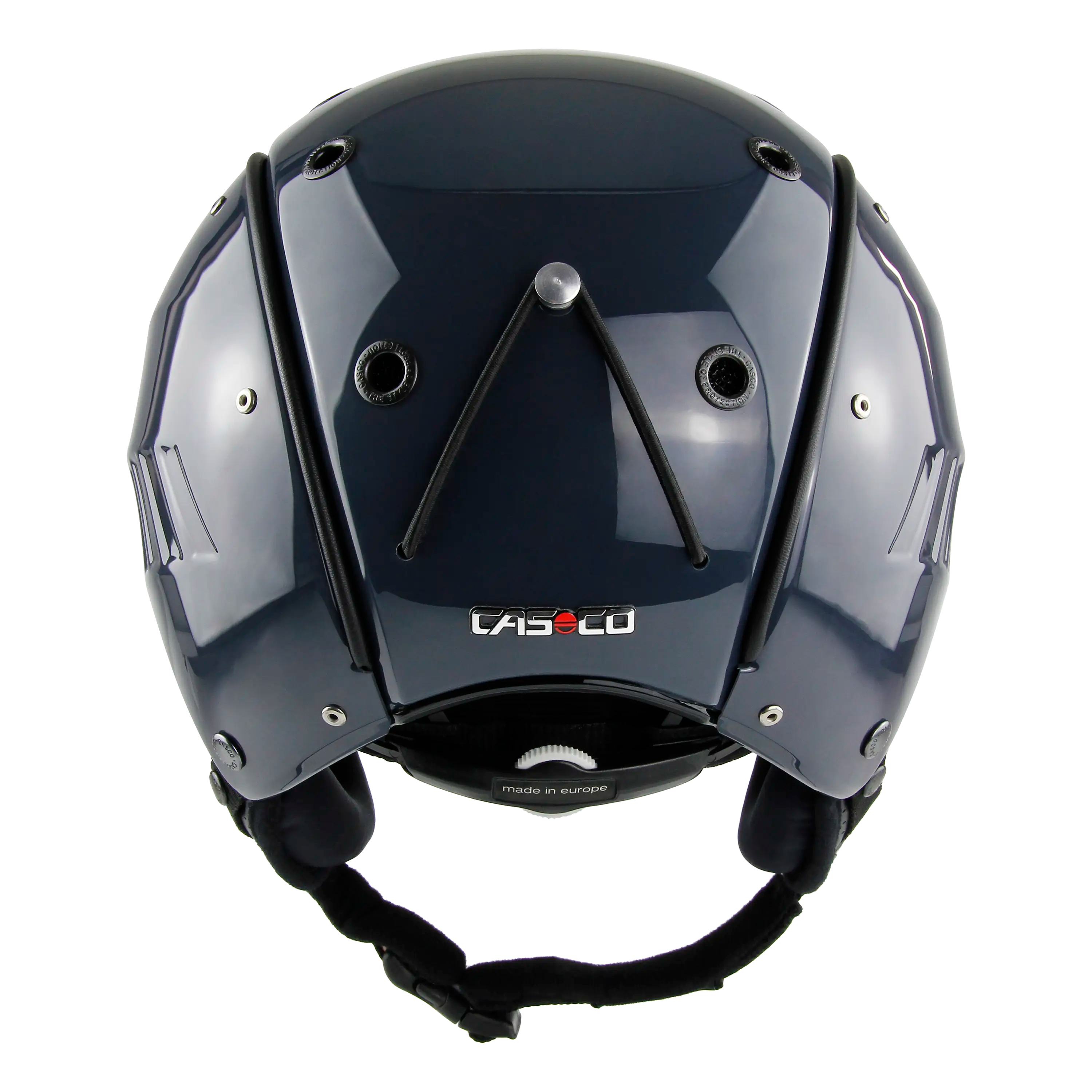 Casco SP-4.1 casca schi gri inchis cu husa rigida