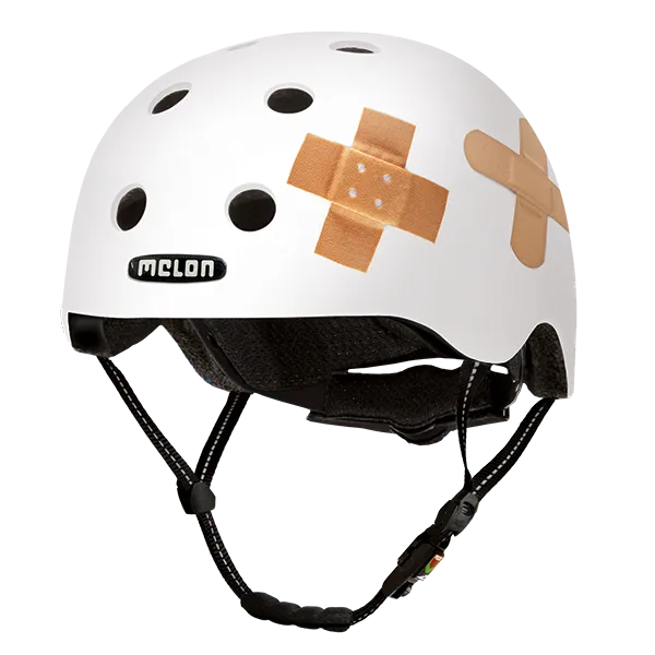 Melon Urban Active Plastered White casca bicicleta