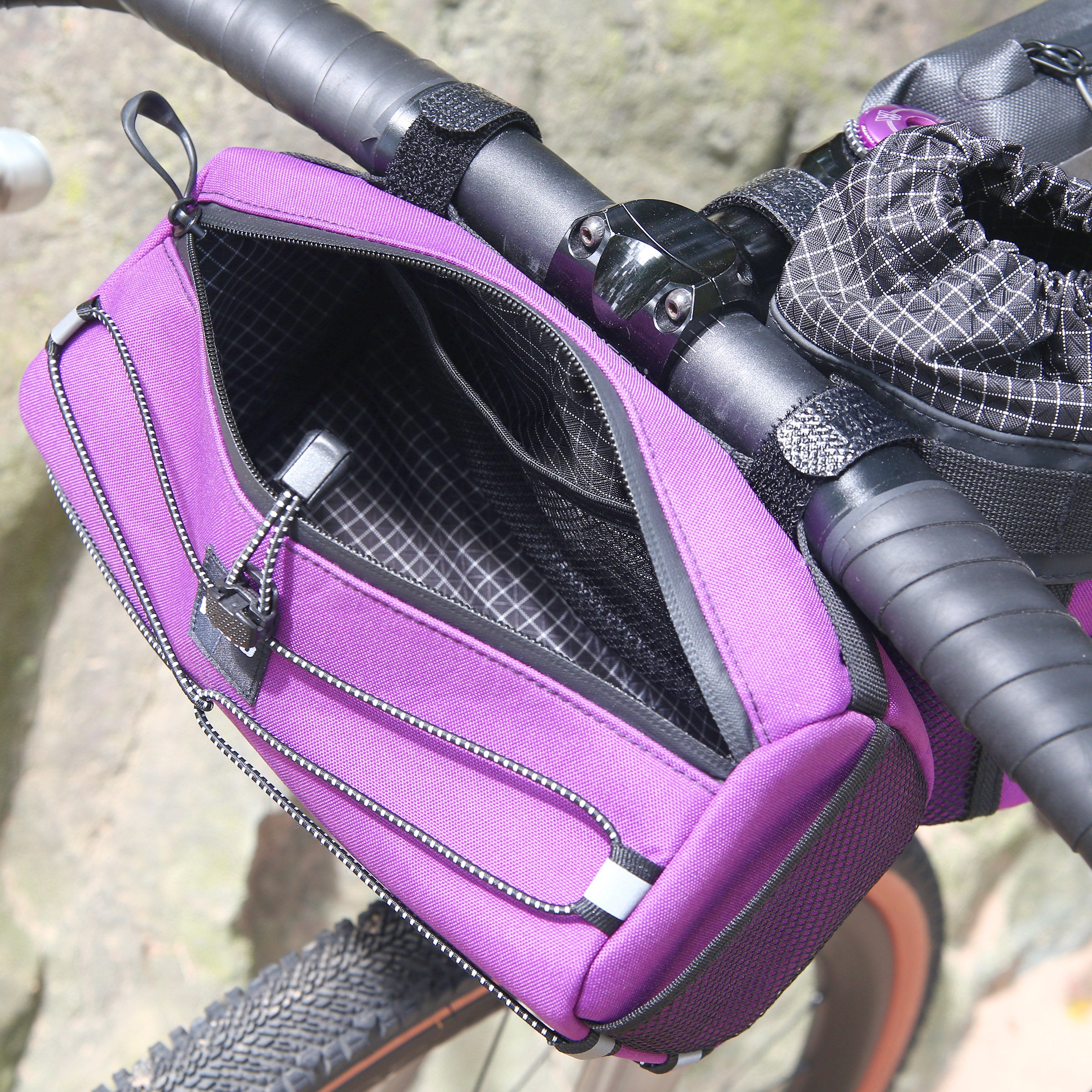 WOHO ColorGrind Purple geanta ghidon 2,5L Cordura