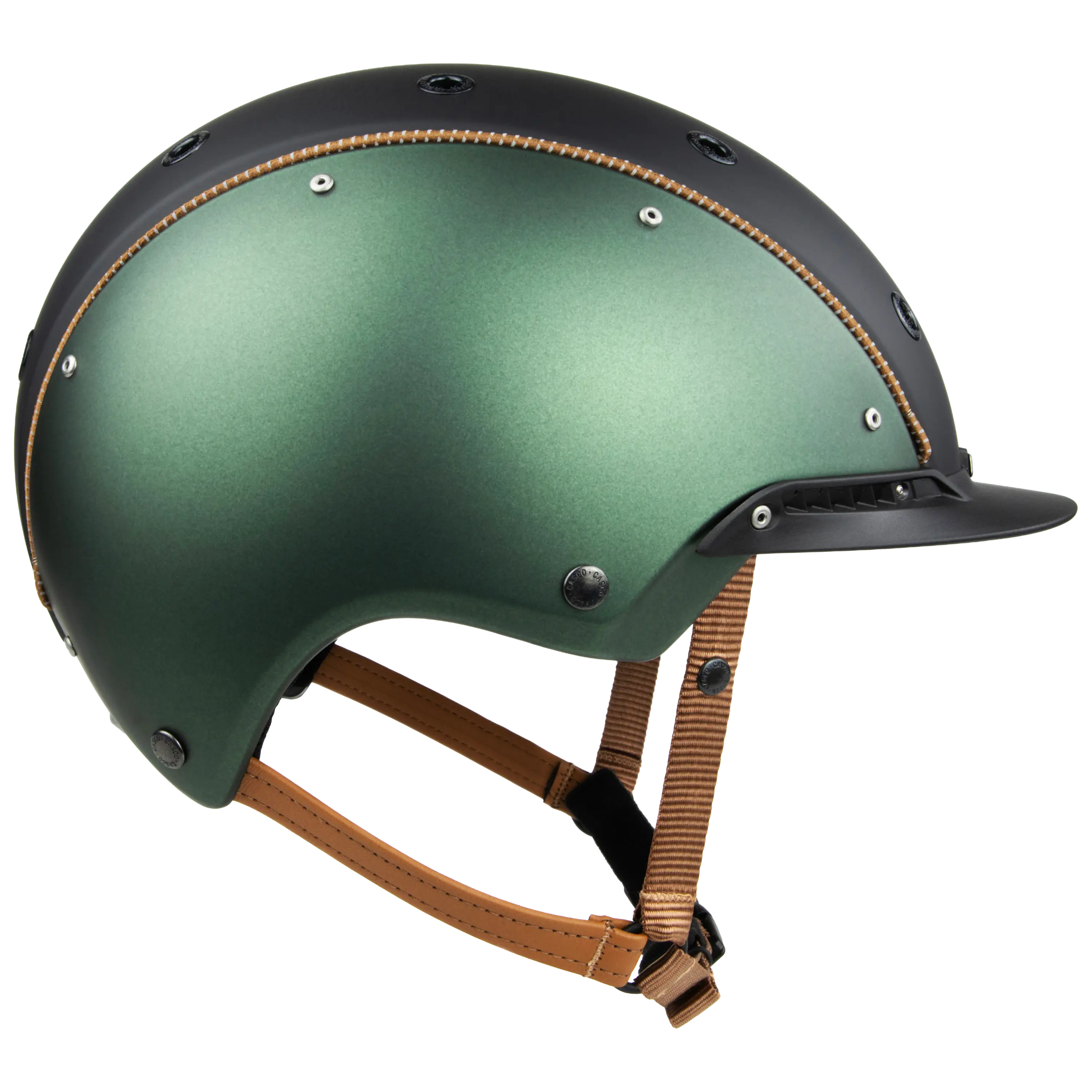 Casco Champ3 cască echitație verde metallic