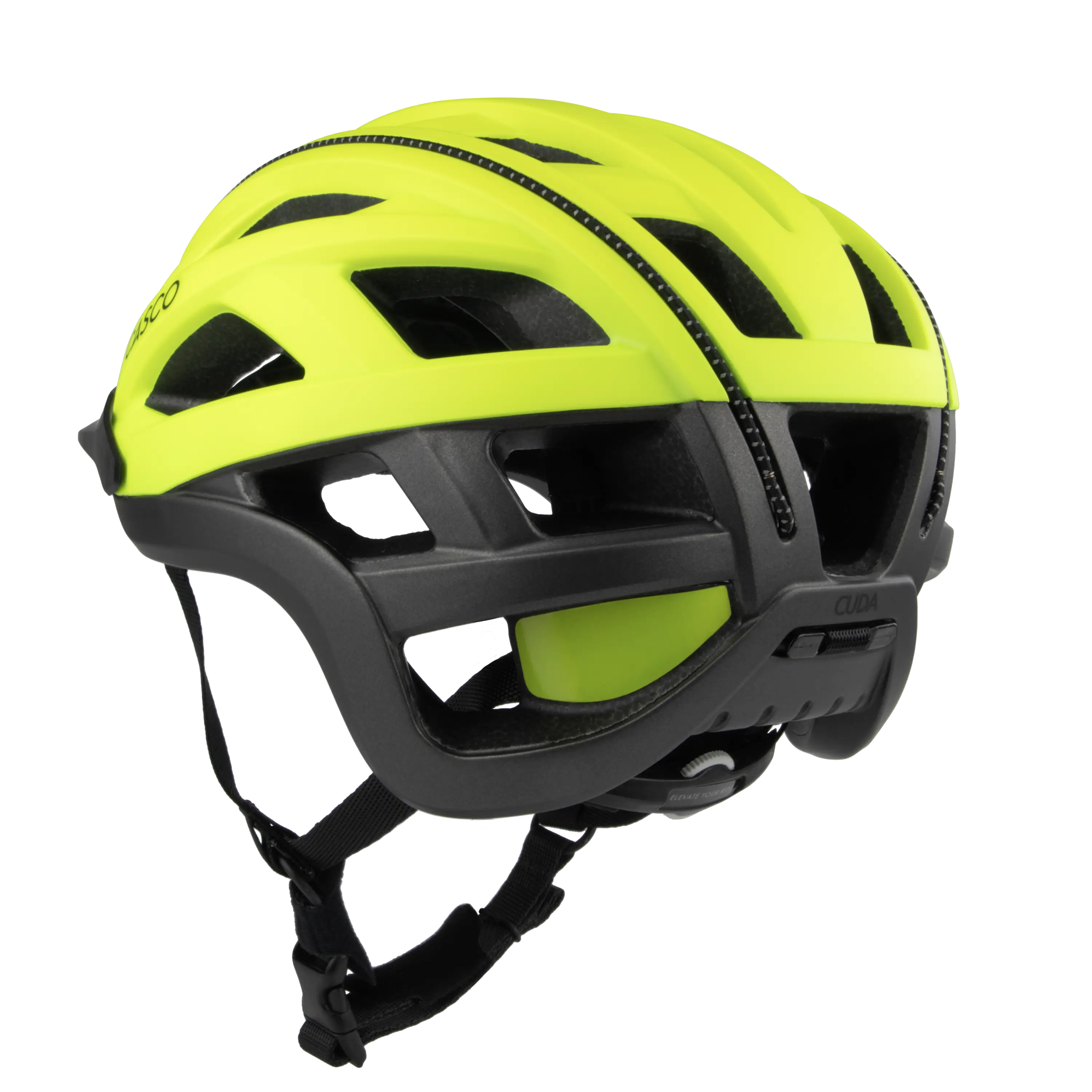 Casco Cuda Duplex Firefly casca MTB galben neon