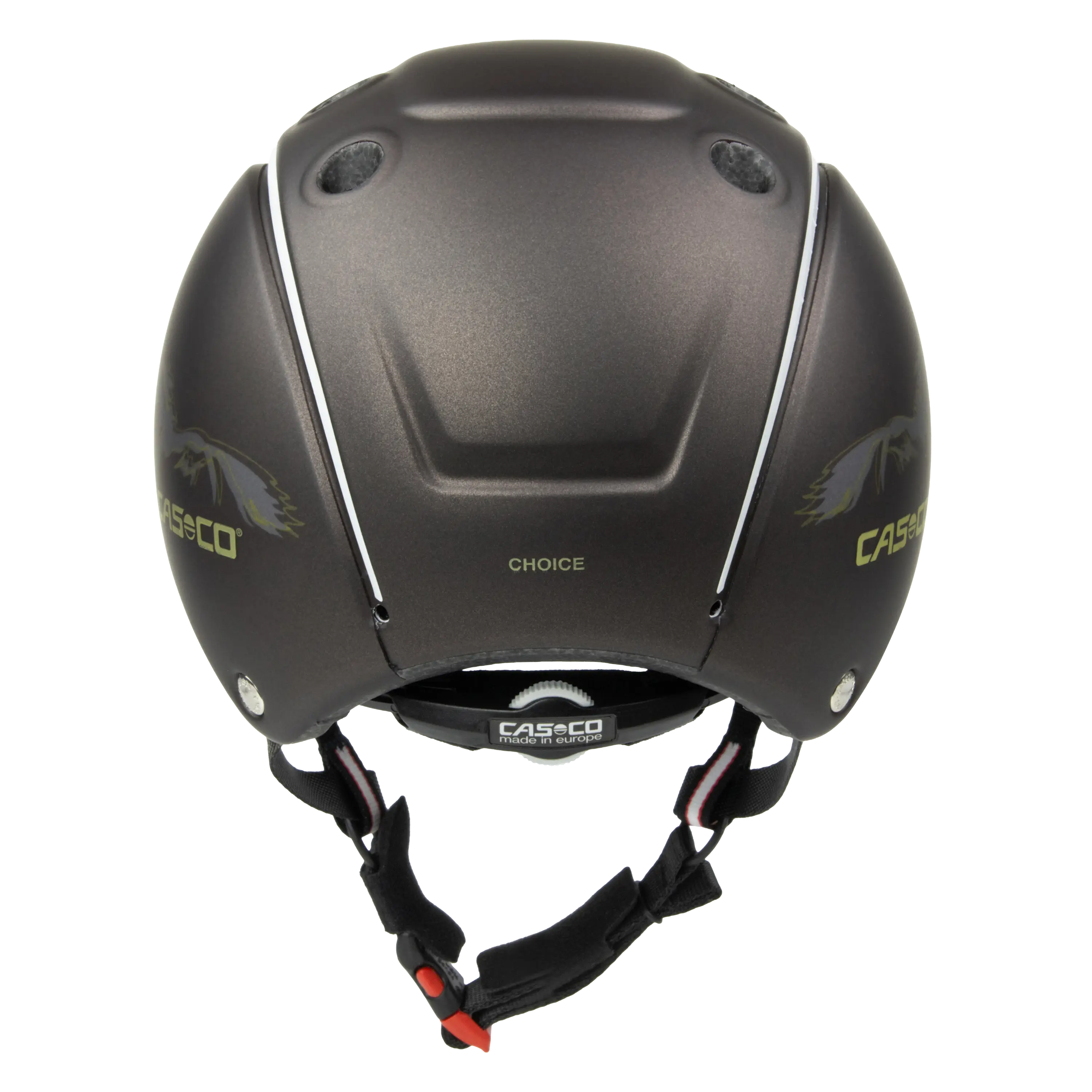 Casco Choice Brown Metallic casca echitatie maro S