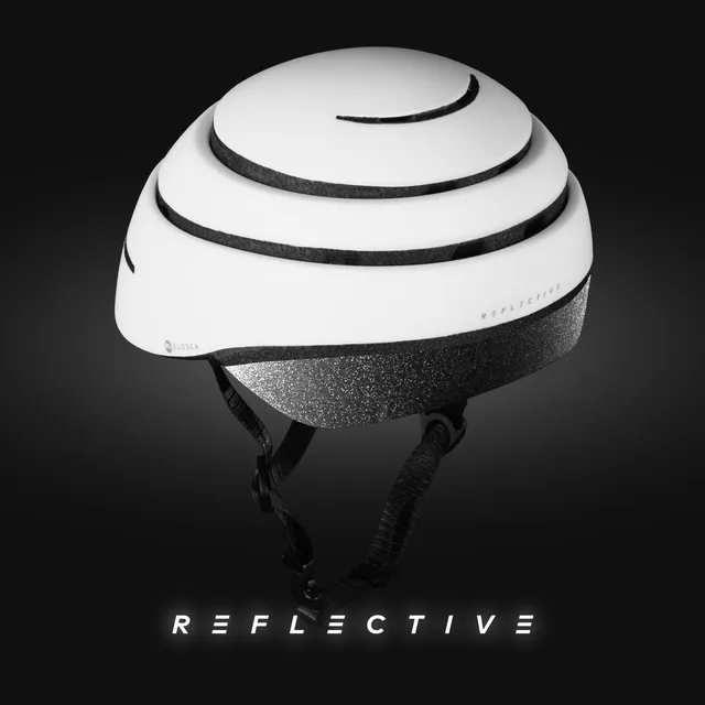 Closca Loop Reflective Coal cască pliabilă reflectorizantă