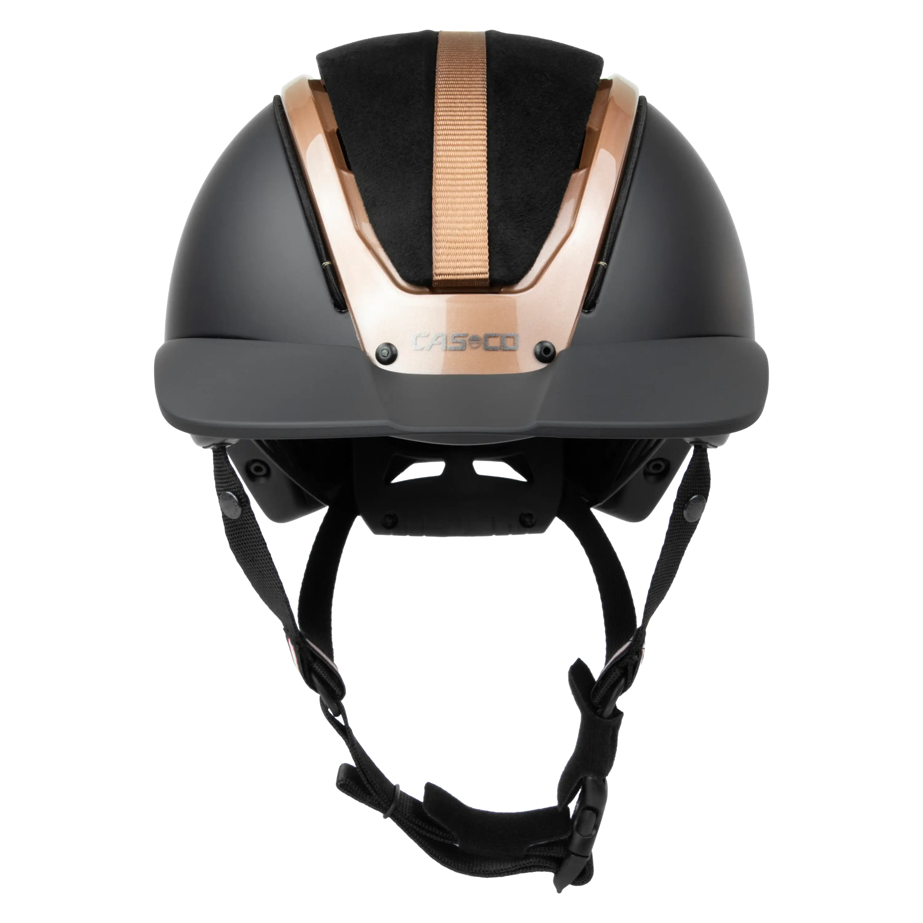 Casco Duell One Bronze cască echitație negru bronz