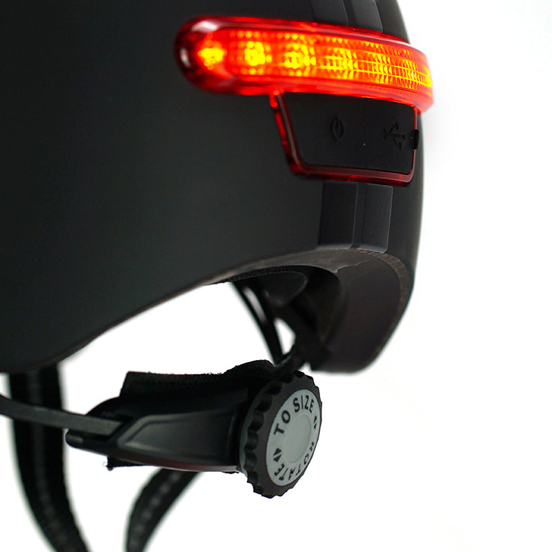 Melon E-Series Black Ice casca bicicleta M-L negru LED