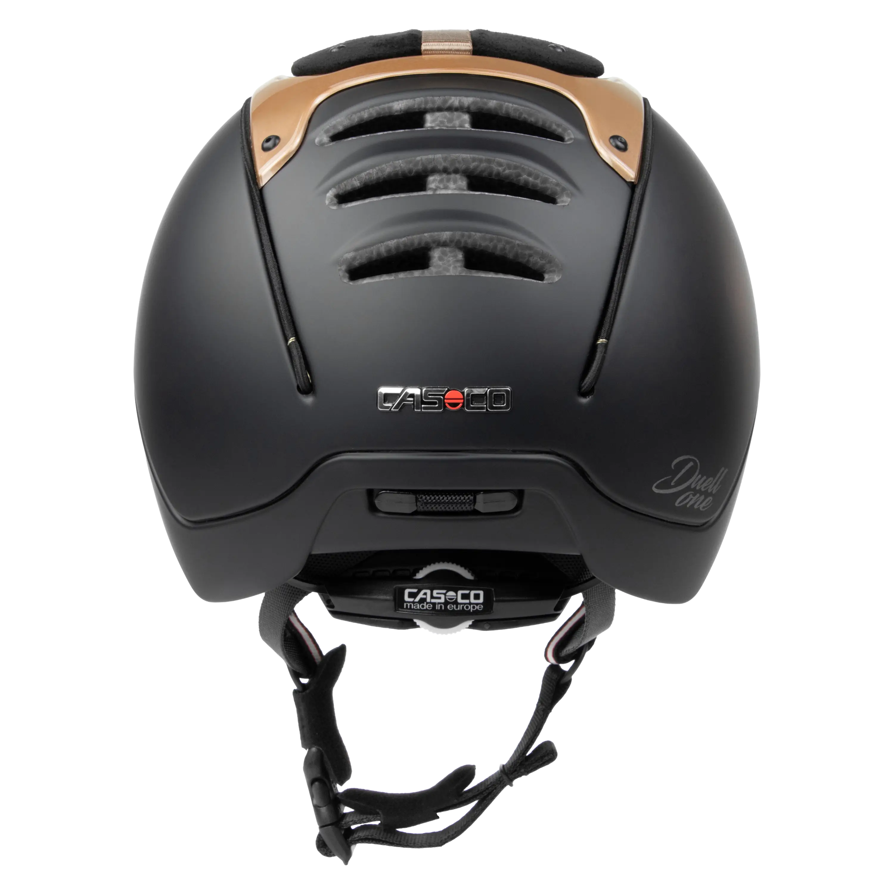 Casco Duell One Bronze cască echitație negru bronz