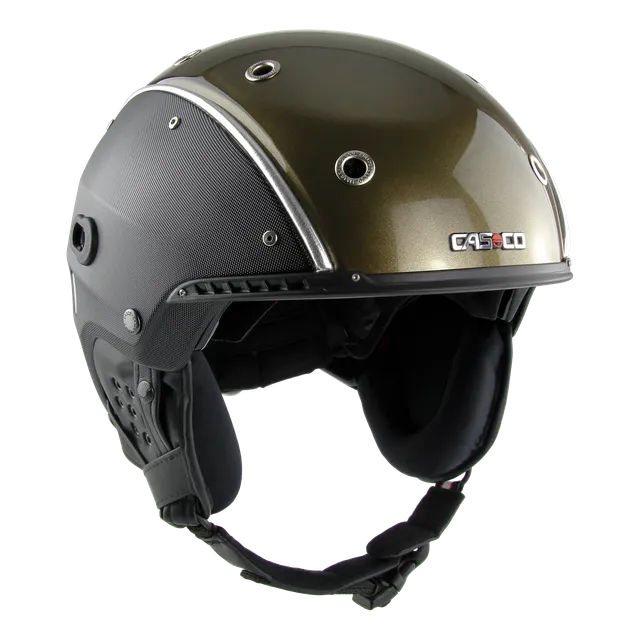 Casco SP-4 Cafe Racer cască schi negru structură robustă