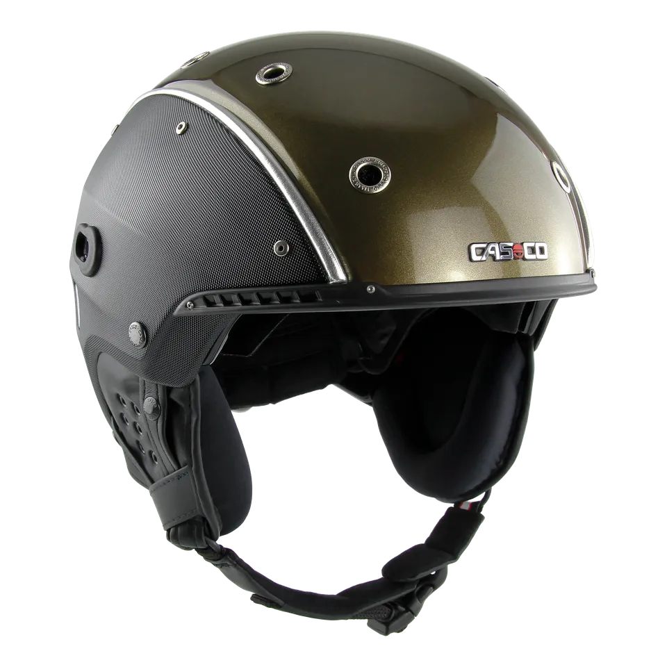Casco SP-4 Cafe Racer cască schi negru structură robustă