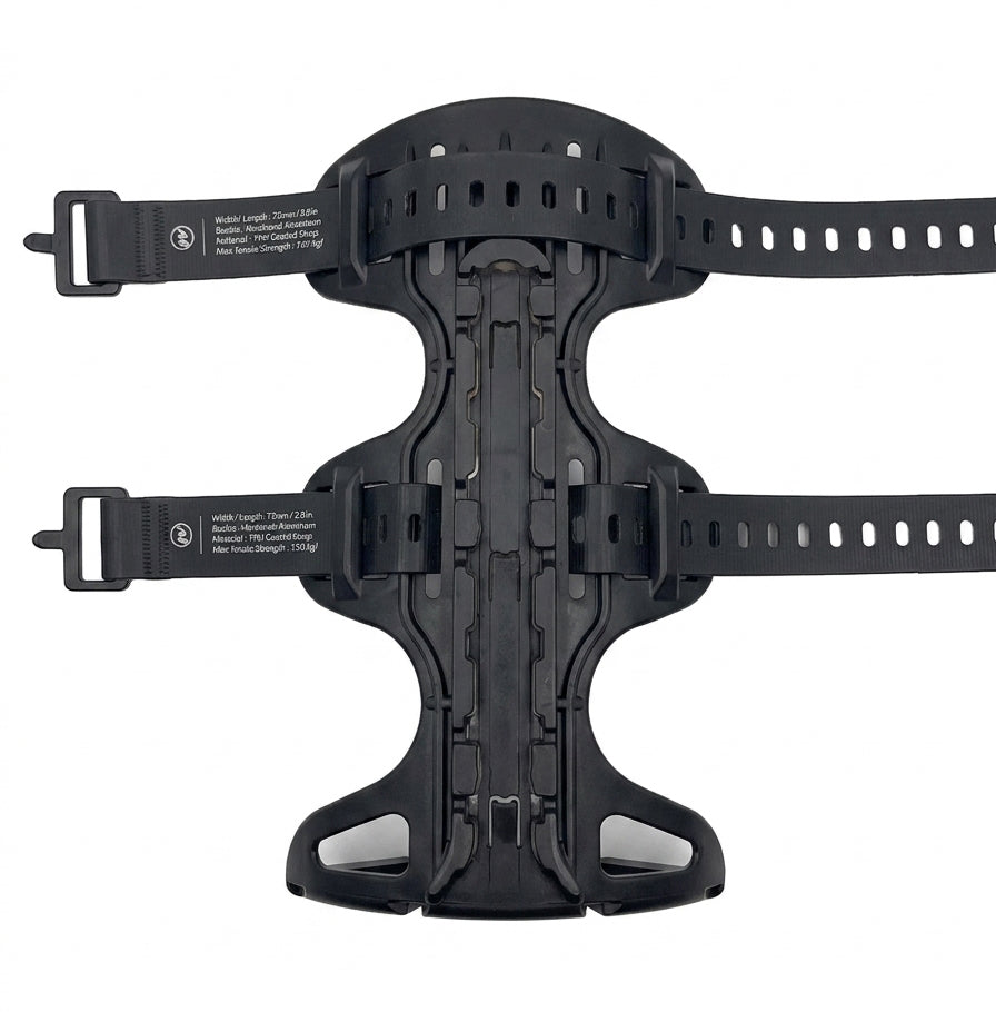 WOHO Gorilla Cage II coș furcă + chingi 2,5 kg negru