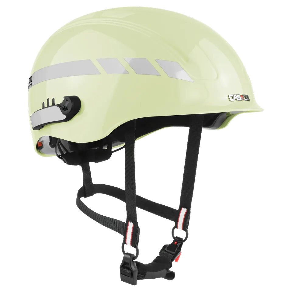 Casco PF100 Rescue cască pompieri argintiu fosforescent