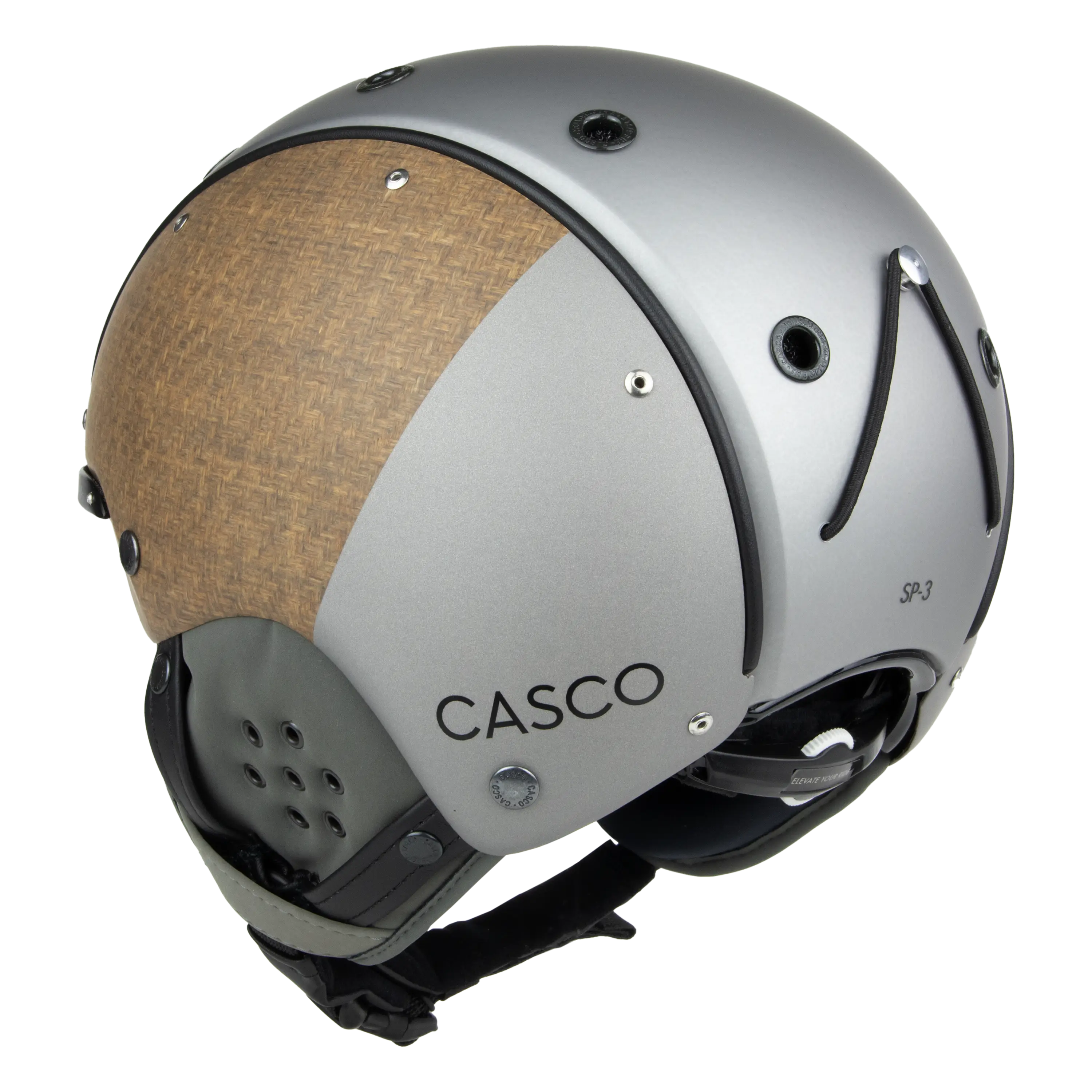 Casco SP-3 Split casca schi maro gri flax