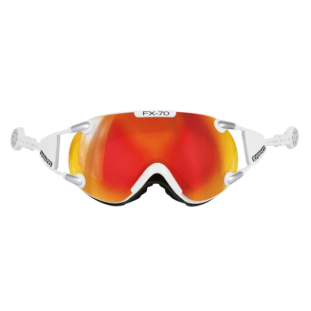 Casco FX70 Carbonic ochelari schi oglinda M