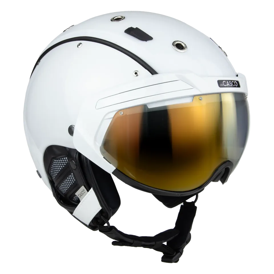 Casco SP-6 Split casca schi alba vizor