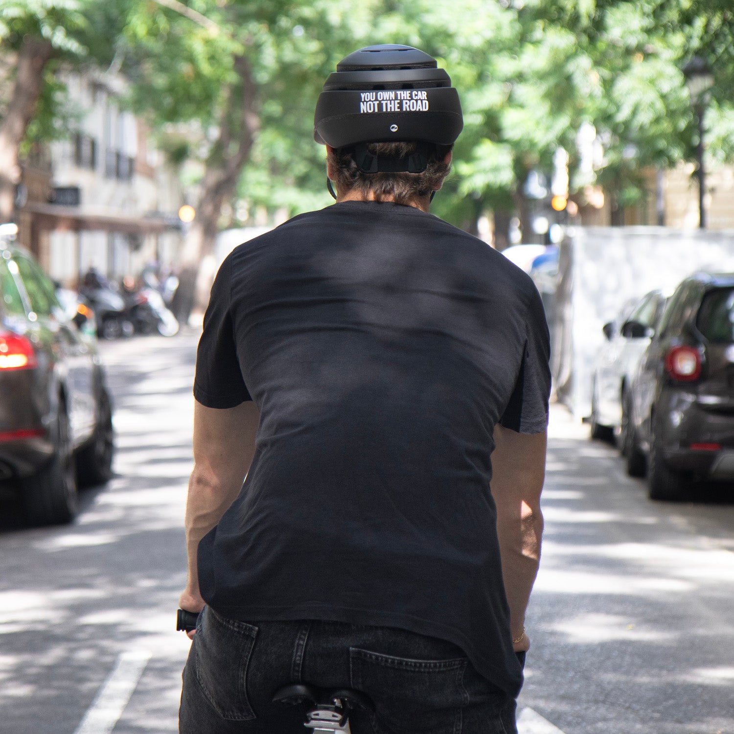 Closca Loop Lab Civic cască bicicletă pliabilă neagră