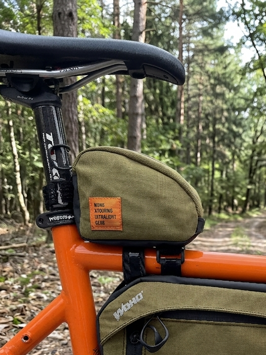 WOHO XTouring set genti bikepacking Moss Green Cordura 5 piese