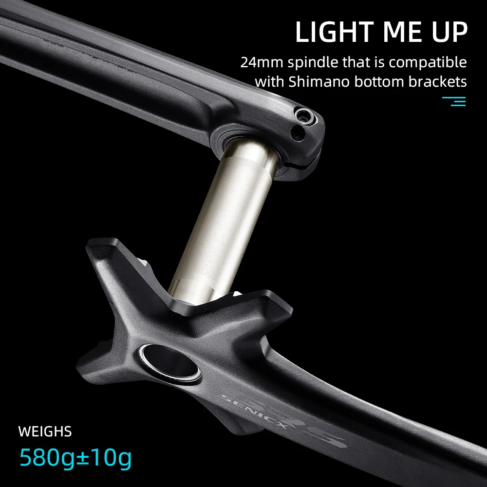 Ryet Senicx angrenaj gravel carbon 42T 165 mm