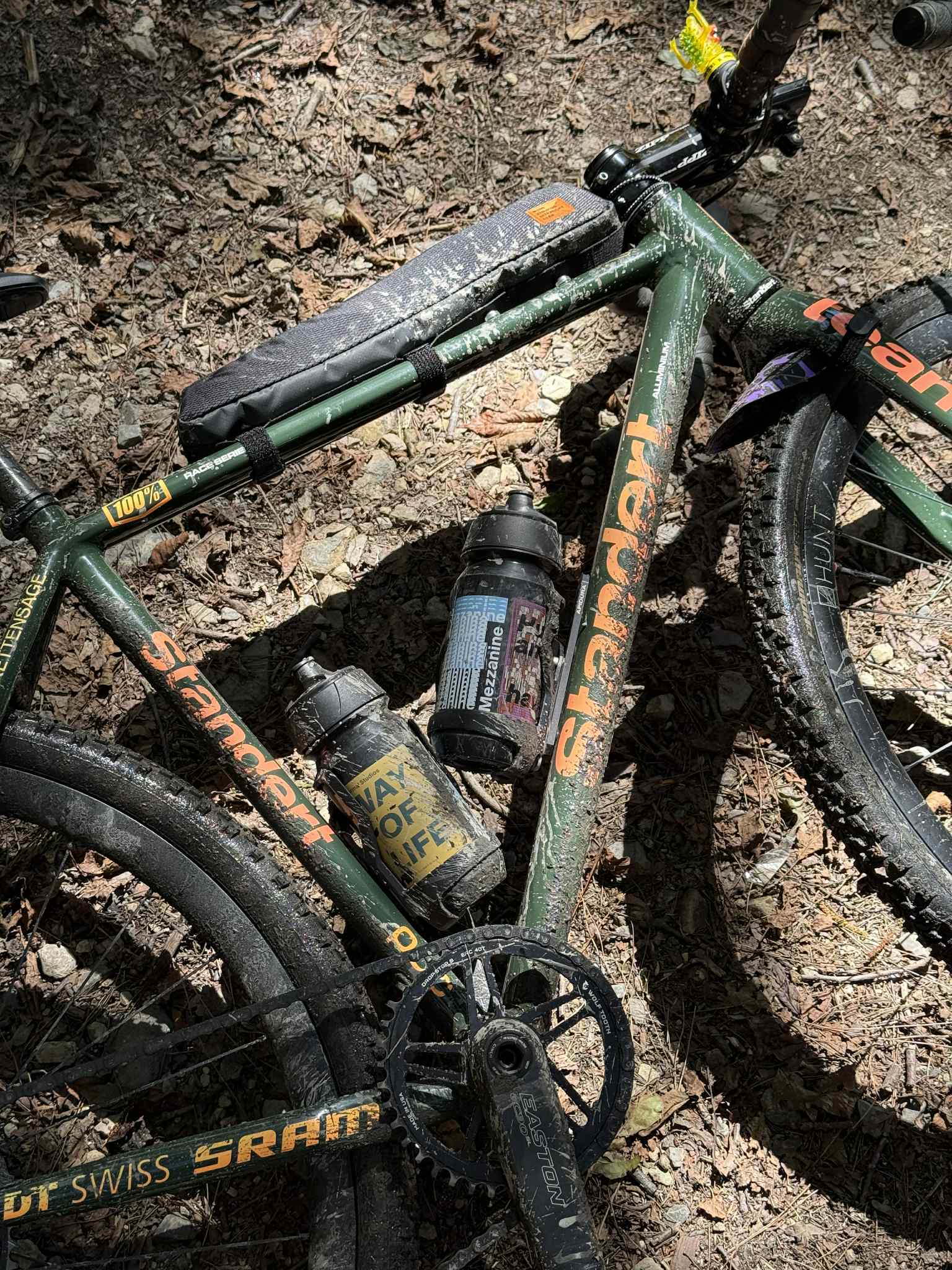 WOHO XTOURING Long geanta top tube 2,4L negru