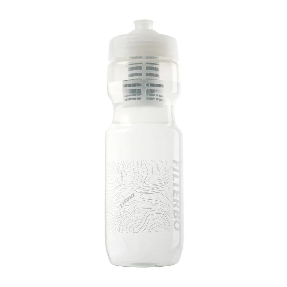 WOHO Filterbo bidon cu filtru 700ml alb infuzor fructe