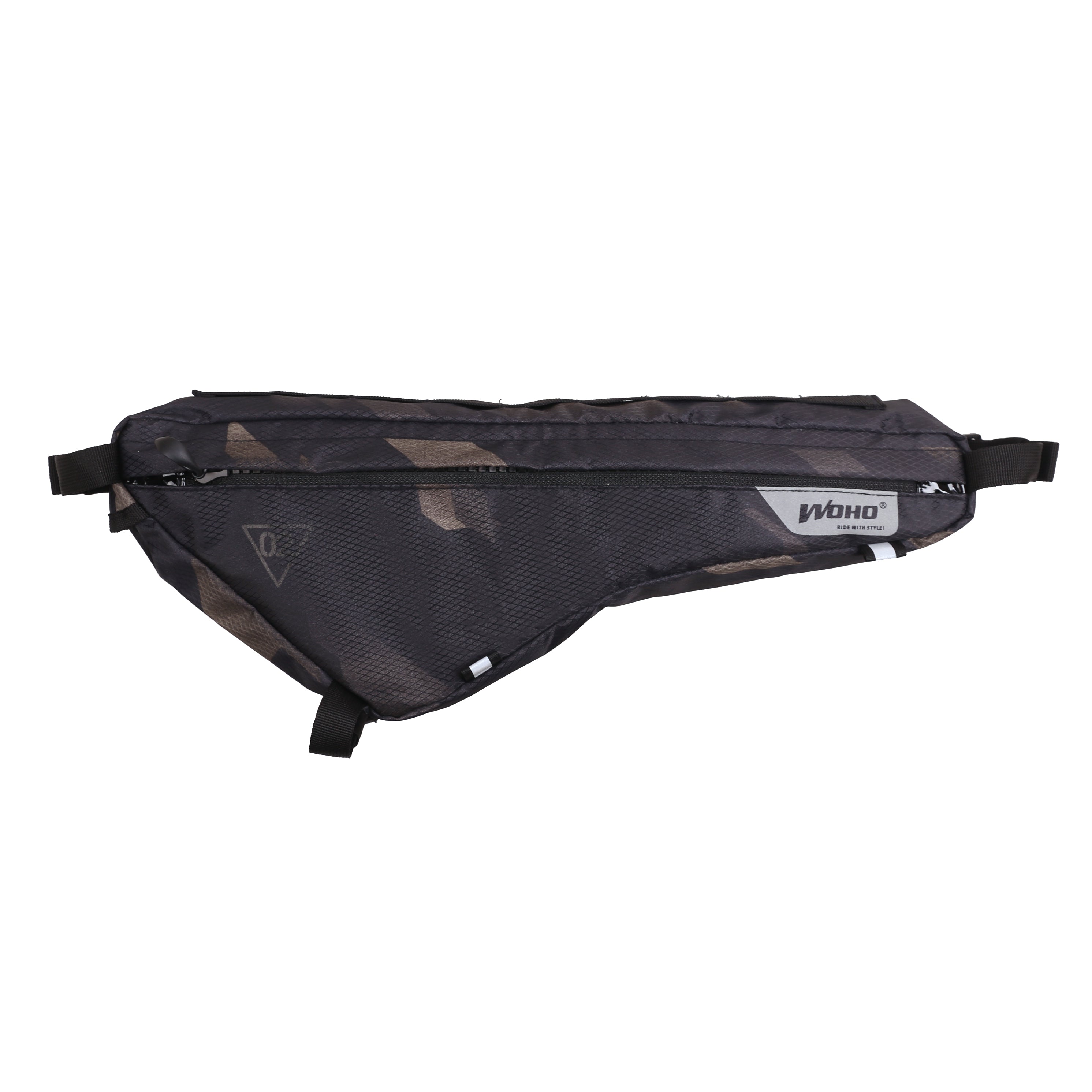 WOHO XTOURING geanta cadru Cyber-Camo Diamond Black