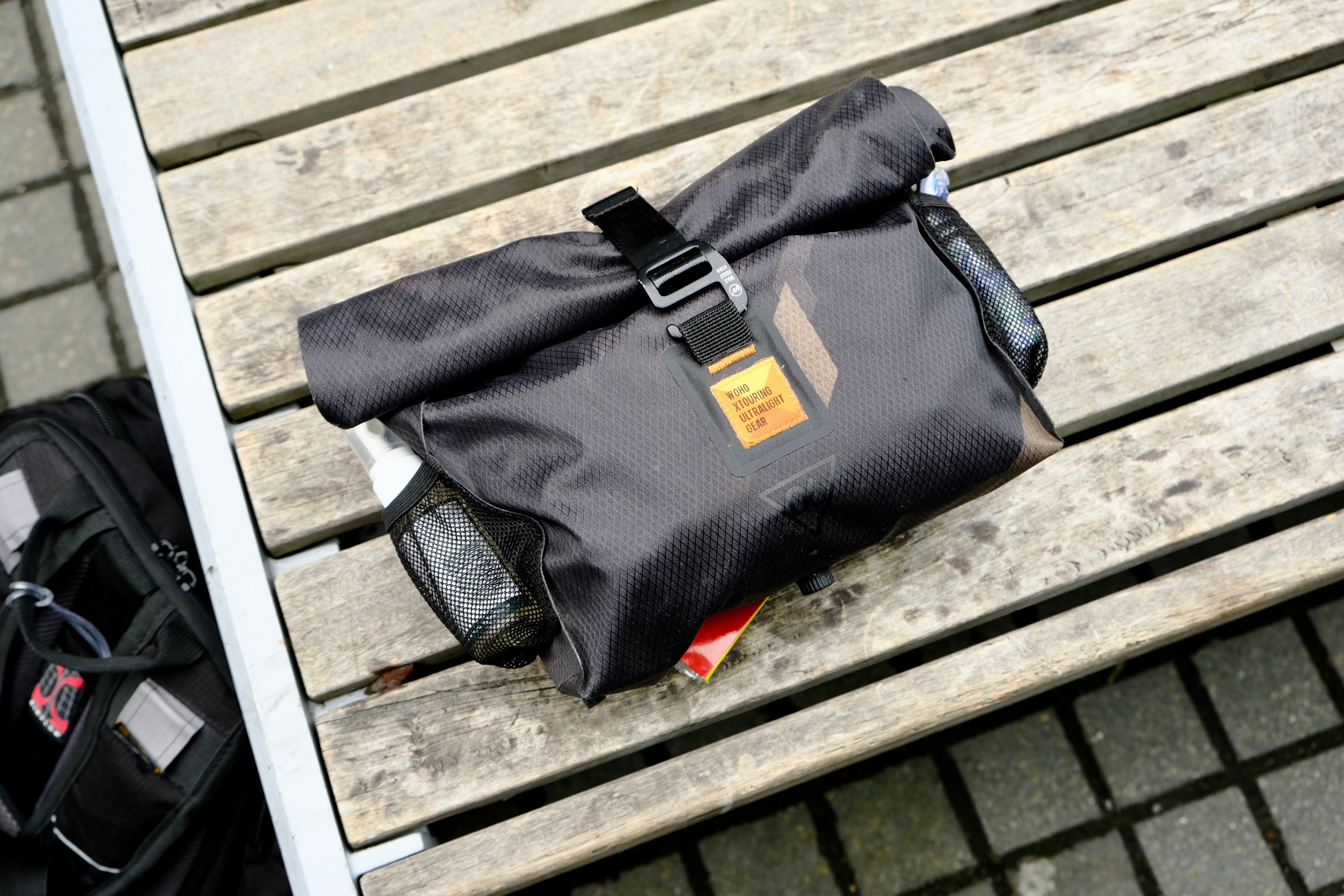 WOHO XTOURING Handlebar Pack Dry geantă ghidon neagră
