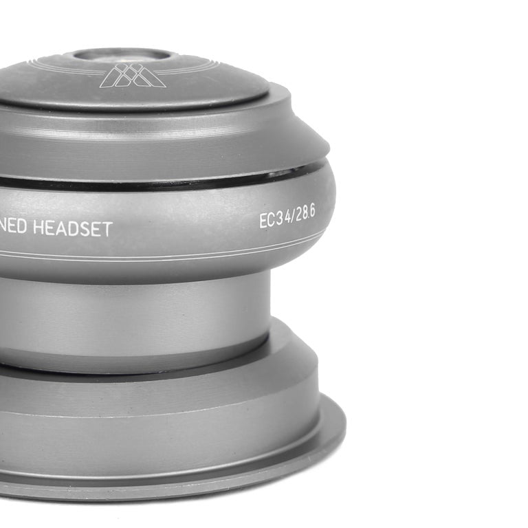 WOHO Headset cuveti directie gri EC34/ZS44 conic