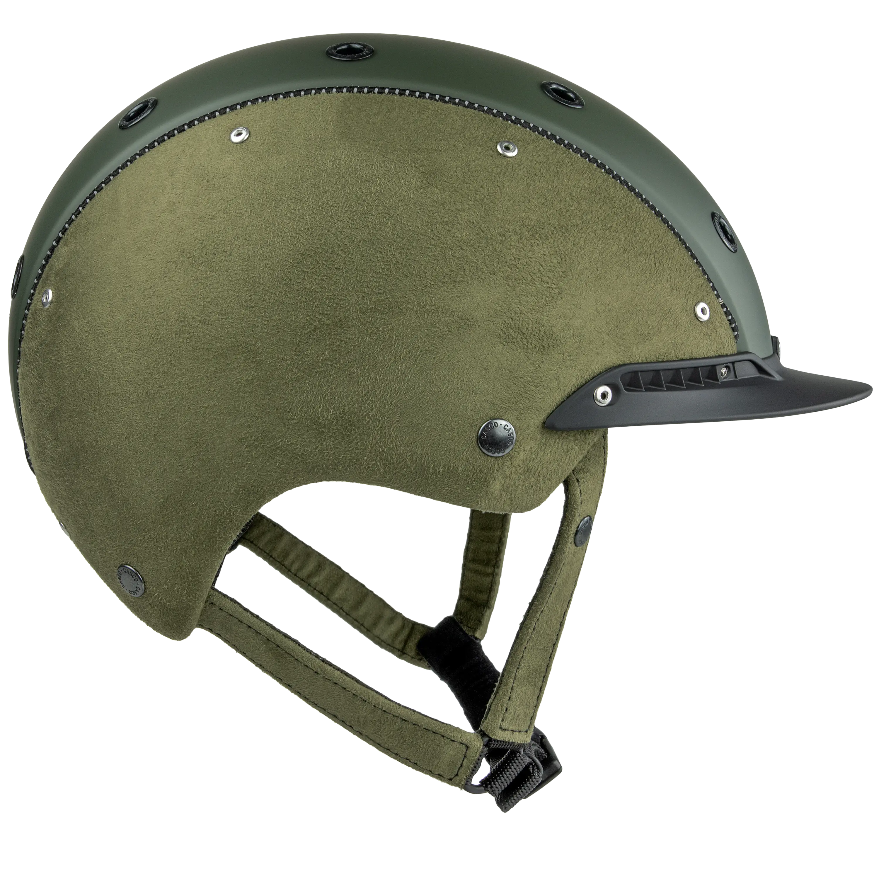 Casco Champ-3 Nubuck cască echitație verde hunting