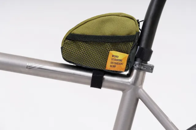 XTOURING Top Tube Mini geantă cadru Moss Green 0,43L