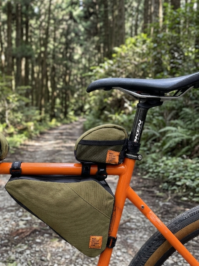 WOHO XTouring set genti bikepacking Moss Green Cordura 5 piese