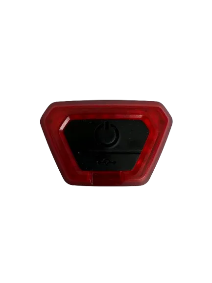KED Pedalon stop spate LED negru lumina casca