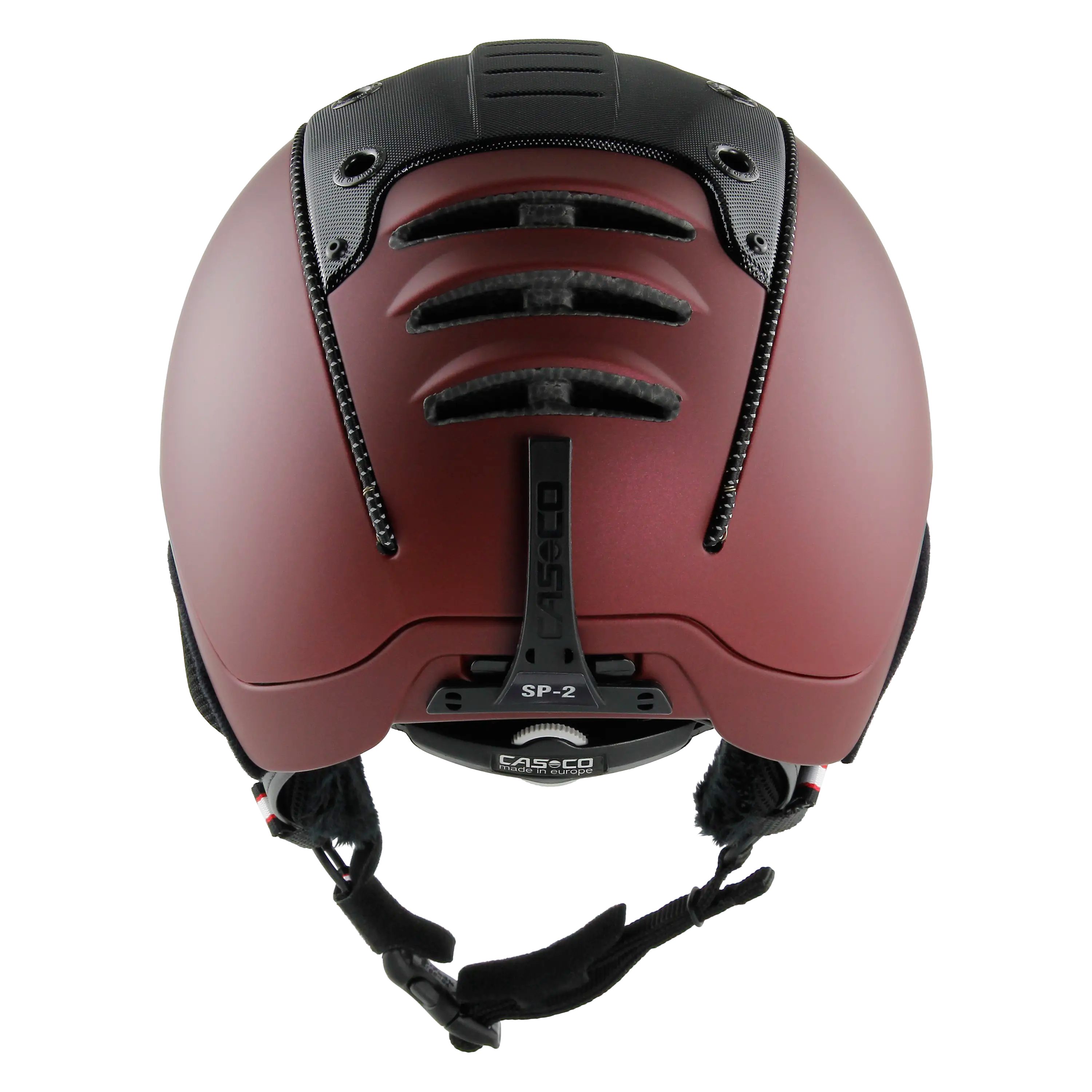Casco SP-2 Carbonic casca schi cu viziera rosie