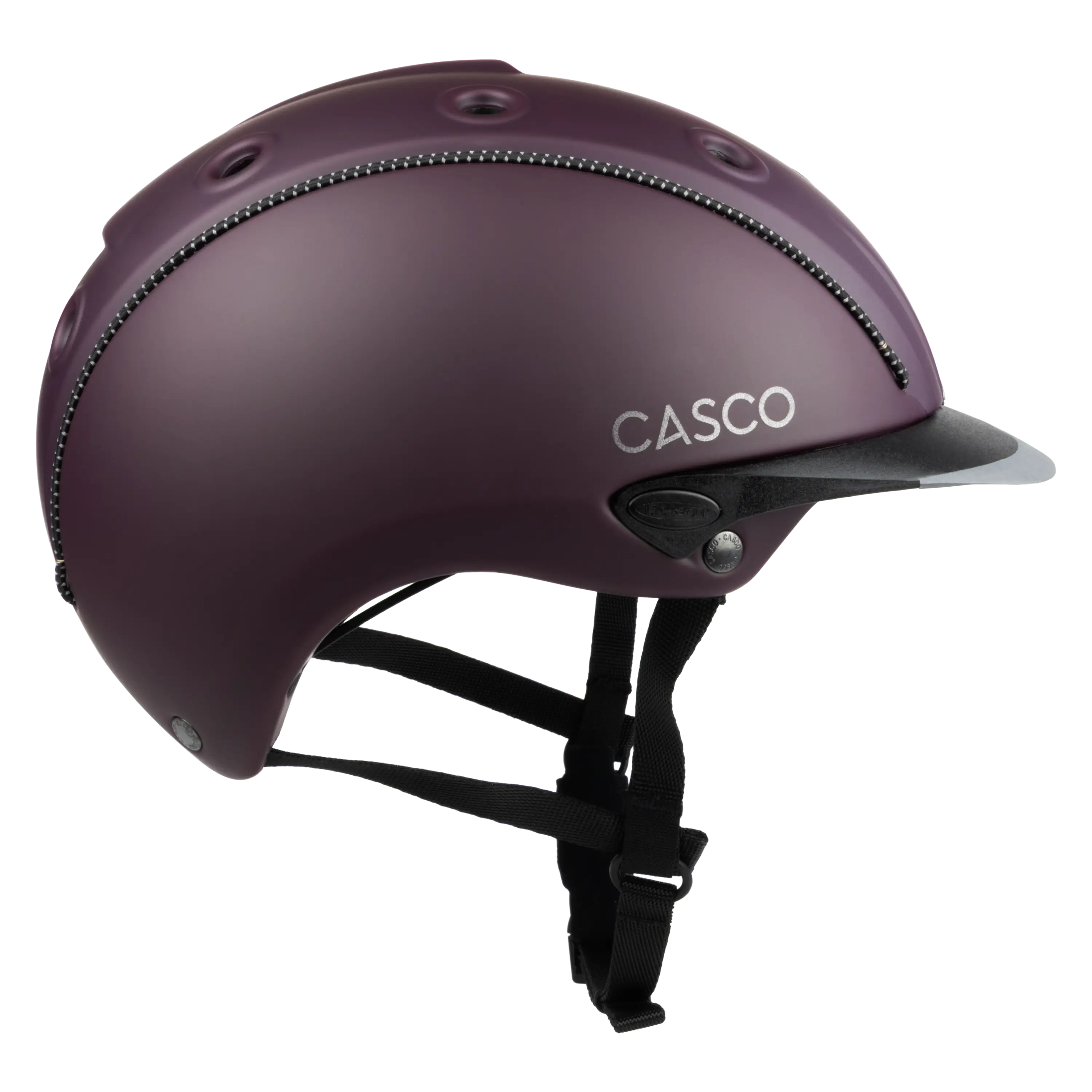 Casco Mistrall Prime cască echitație merlot aerisită