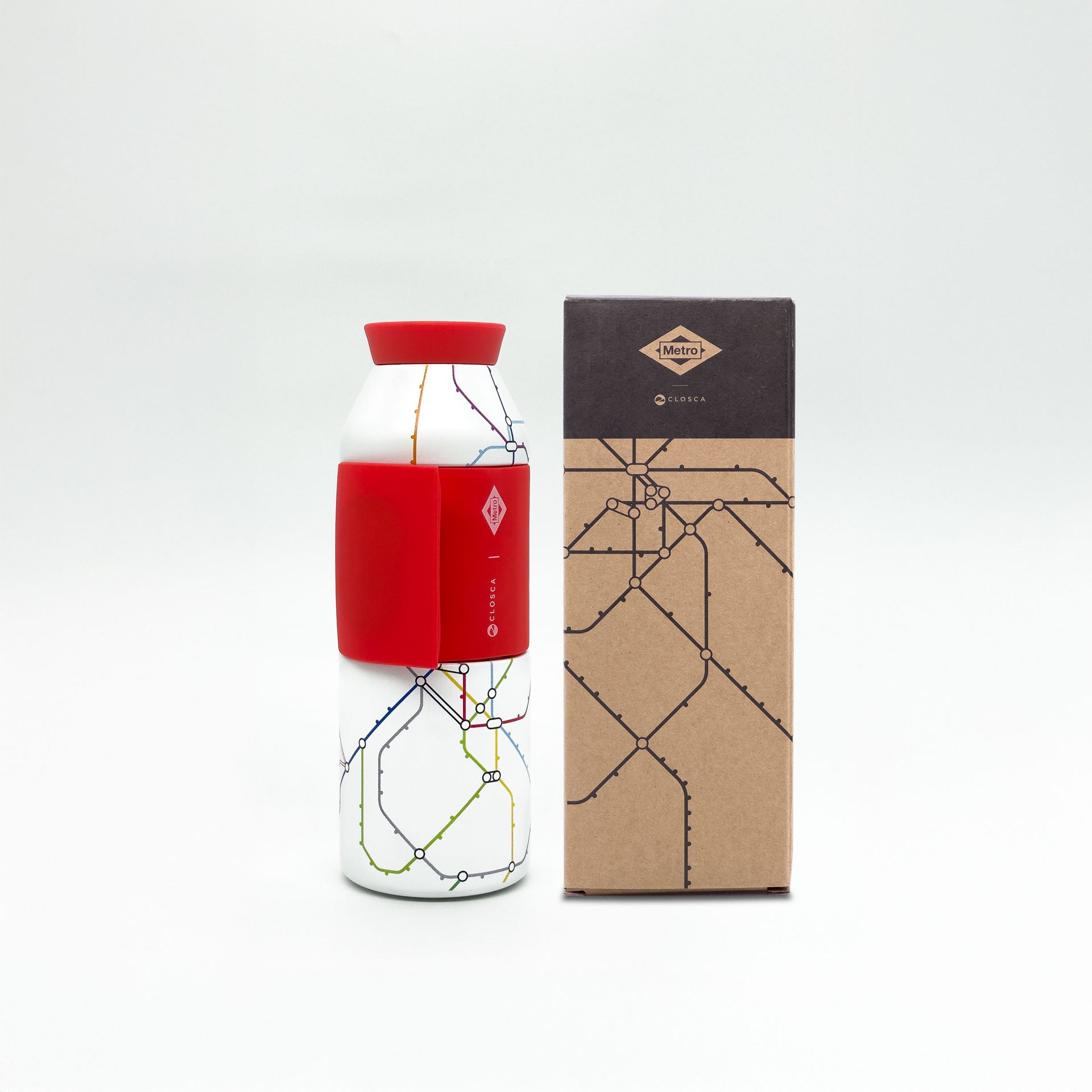 Closca Travel Madrid Red sticla 450ml