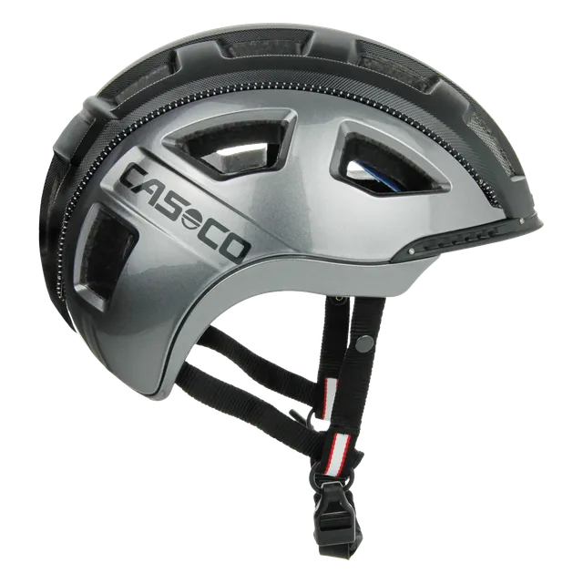 Casco E.Motion2 Black Silver casca bicicleta S urbana