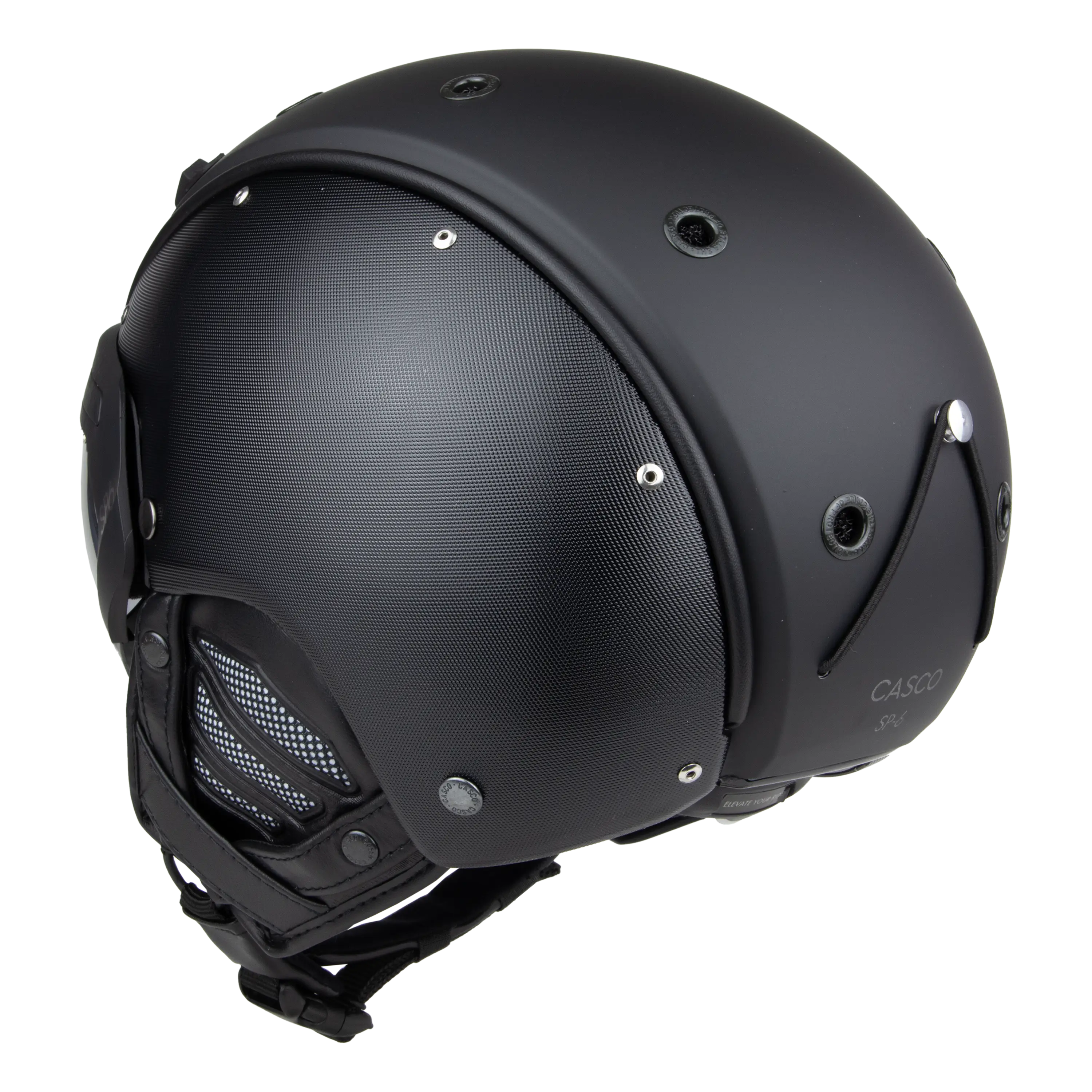 Casco SP-6 Prime Structure cască schi neagră cu vizieră