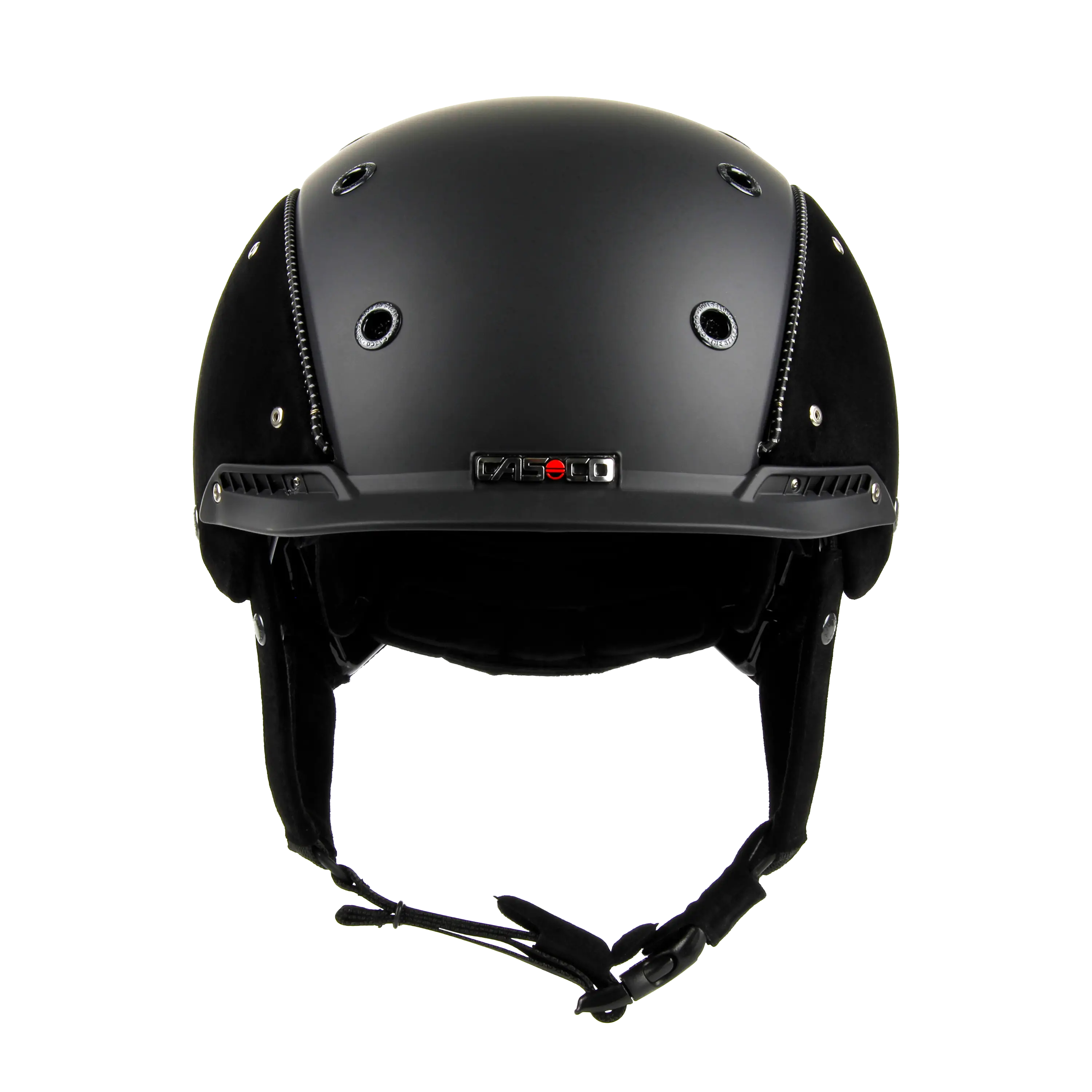 Casco Champ-3 casca echitatie nubuck negru Disk-Fit